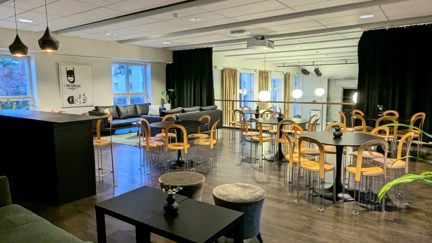 Balkongen i Teatern Hotell Kristina