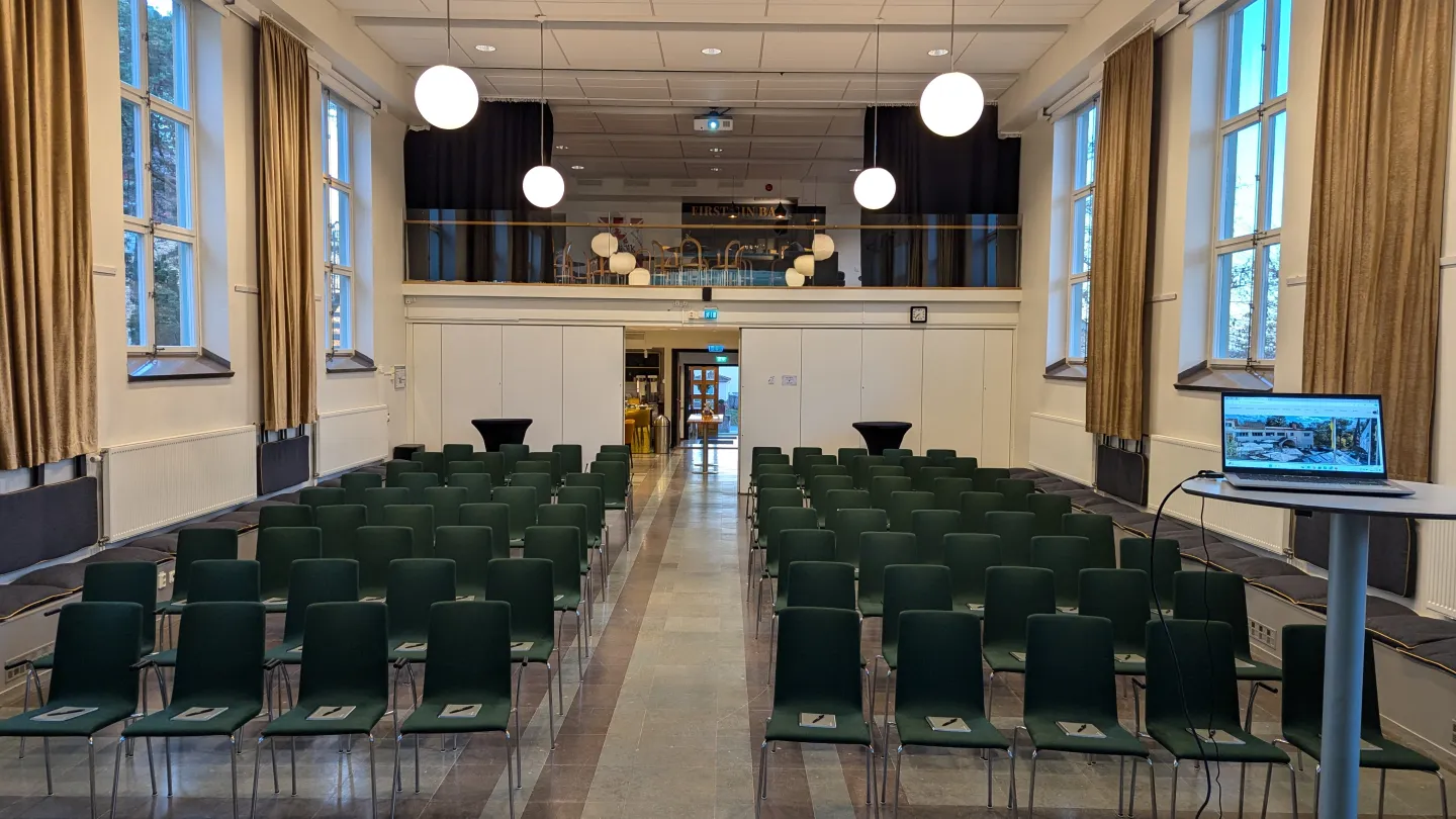 Konferenslokal Teatern Hotell Kristina (biosittning)