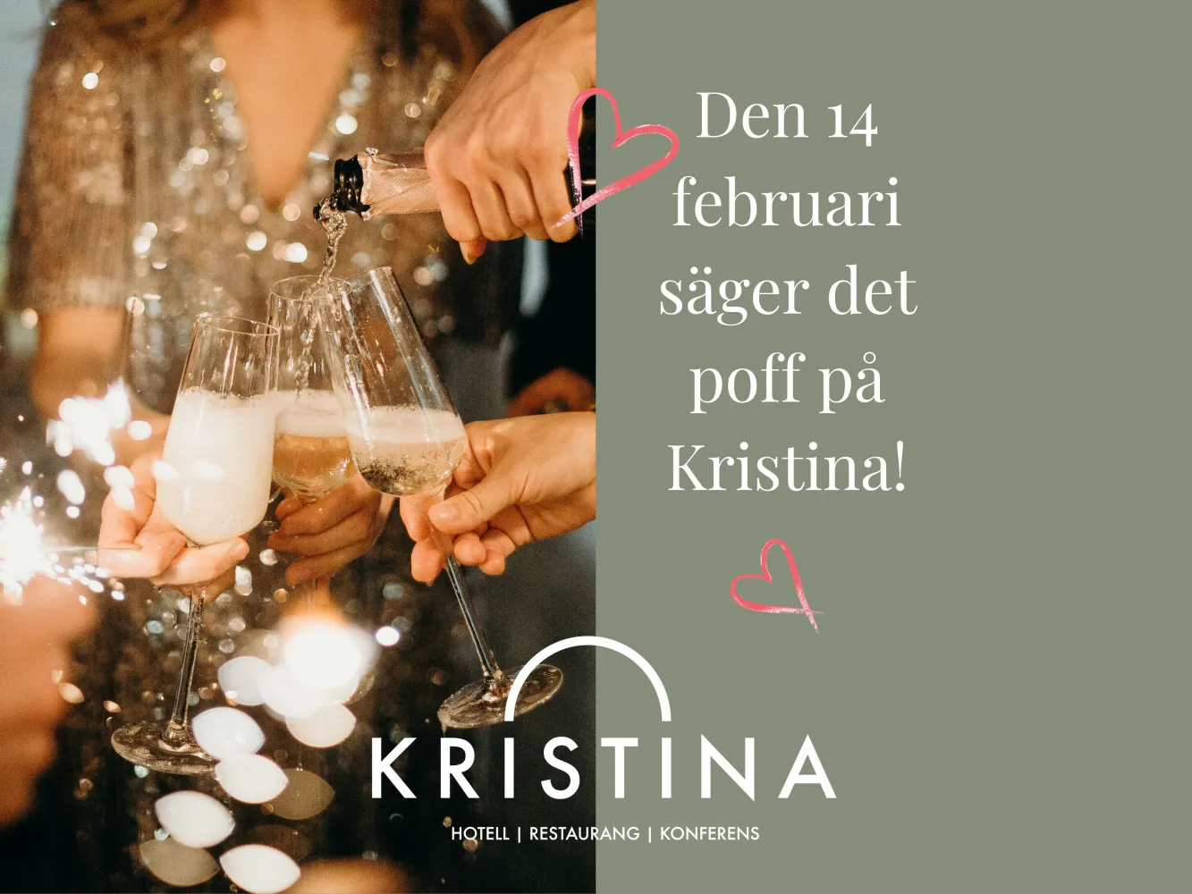 Alla hjärtans dag på Hotell Kristina