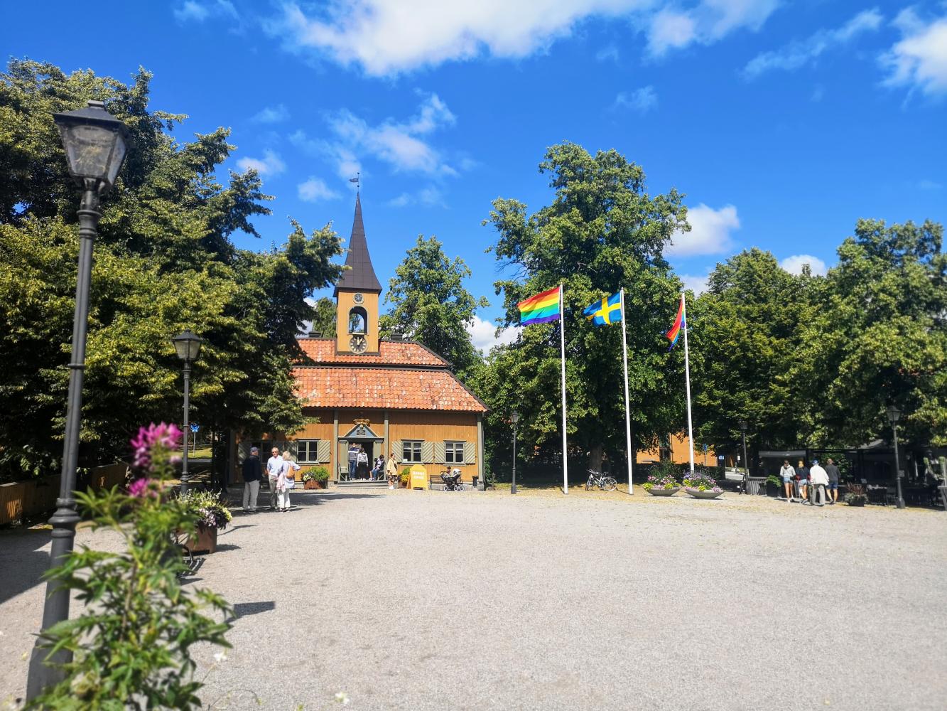 Sveriges minsta rådhus ligger i Sigtuna