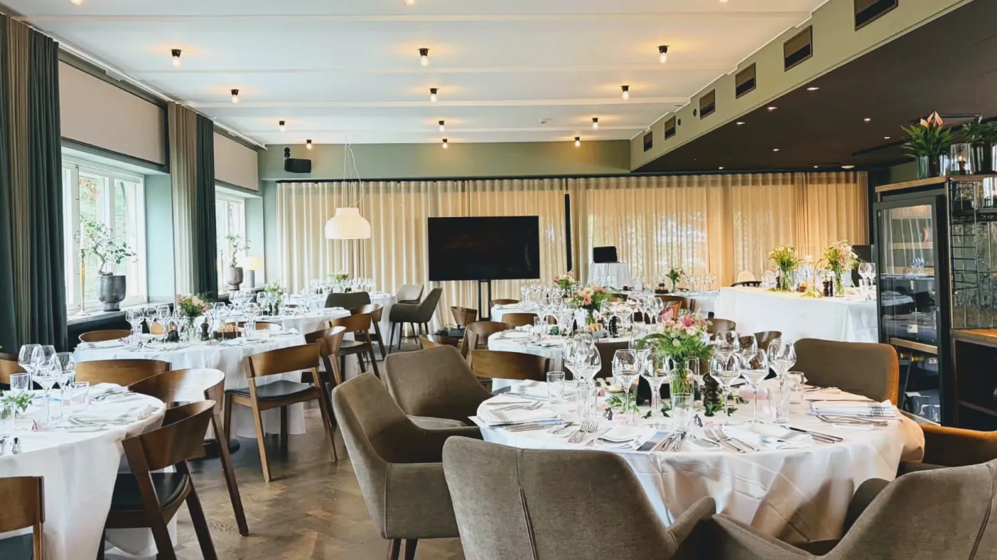 Dukat för bröllopsfest på Hotell Kristina