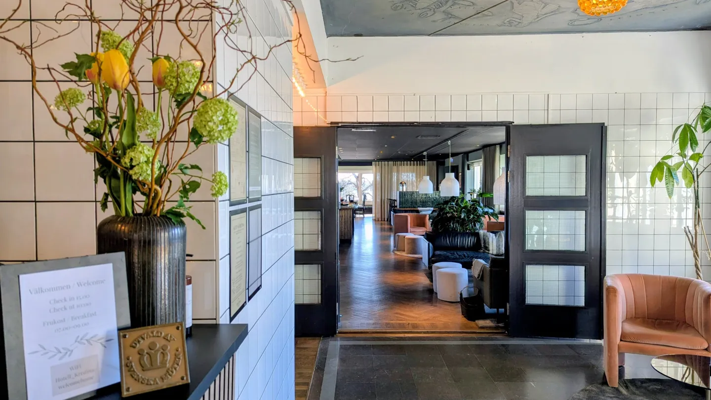 Lobby Hotell Kristina i Sigtuna