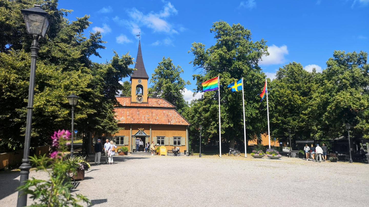Sveriges minsta rådhus ligger i Sigtuna