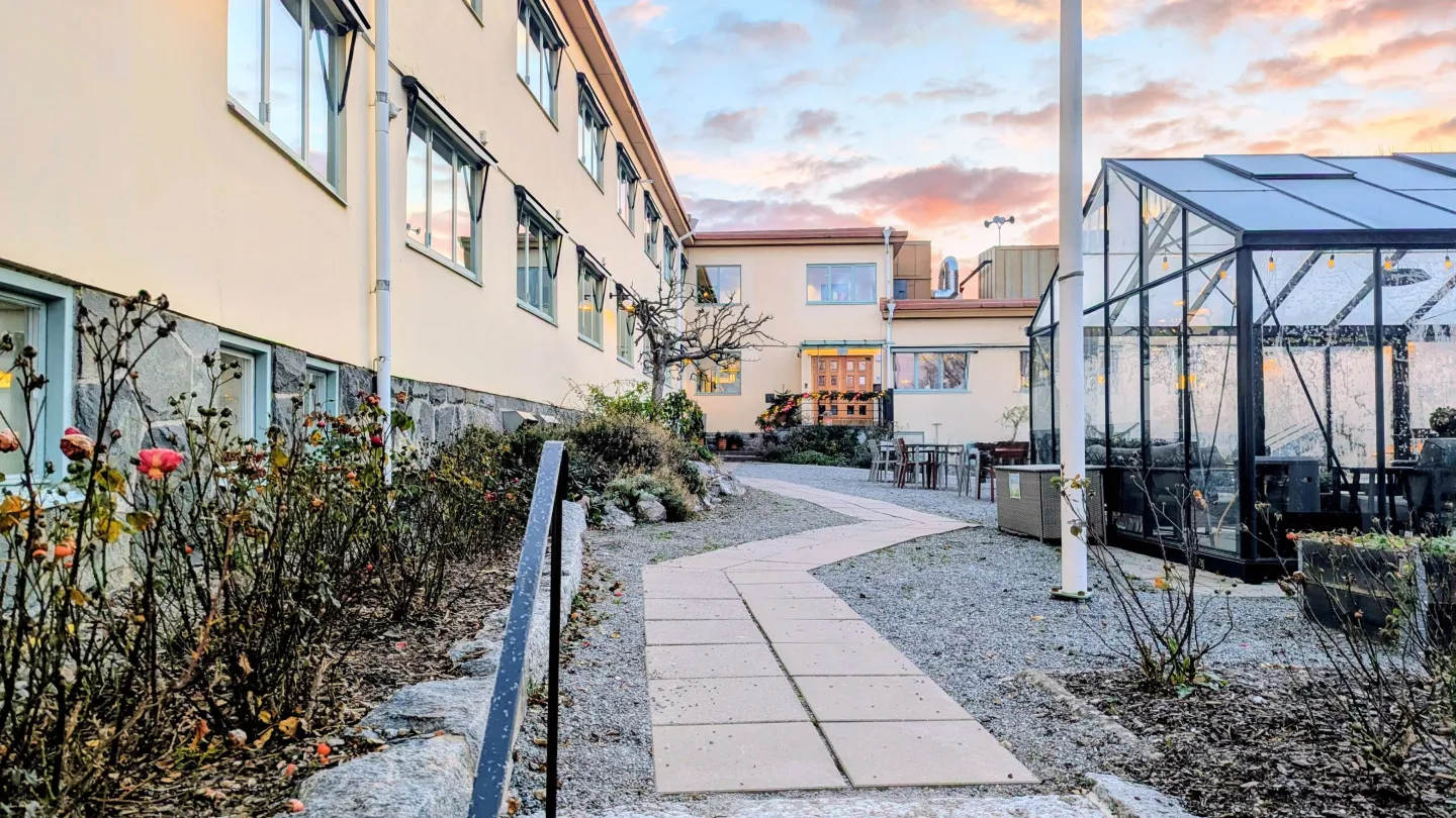 Hotell Kristina i Sigtuna vintertid